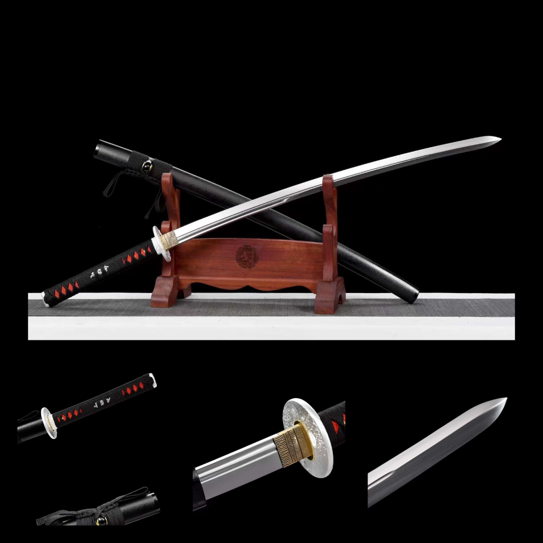 KATANA THÉP MANGAN/ LƯỠI KIẾM SÁNG GƯƠNG [MSP 105]